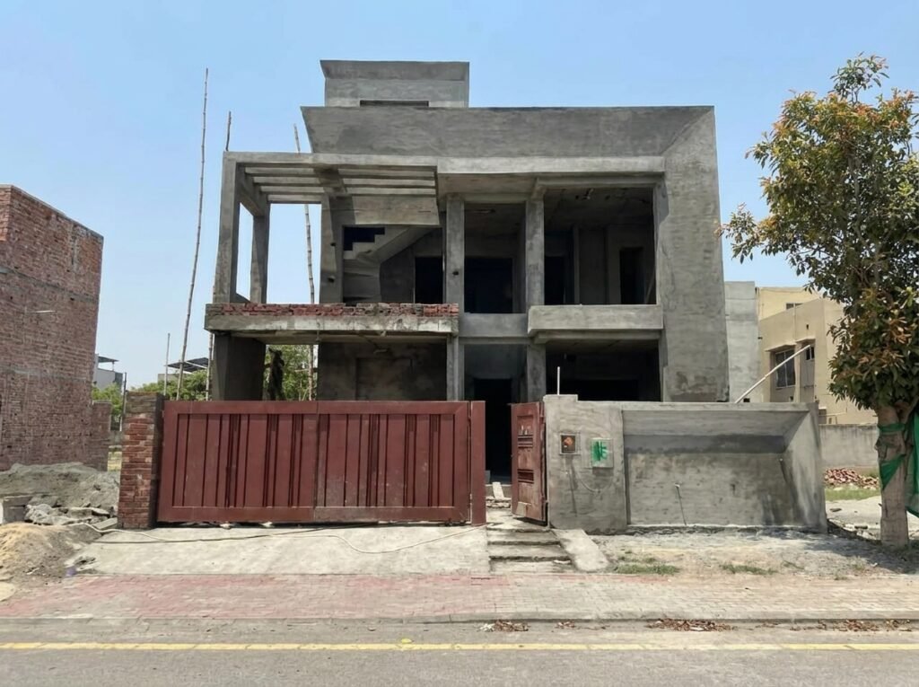 0 Marla Grey Structure Project – Talha Block Bahria Town Lahore